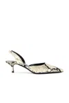Staud Sebastian Slingback In White