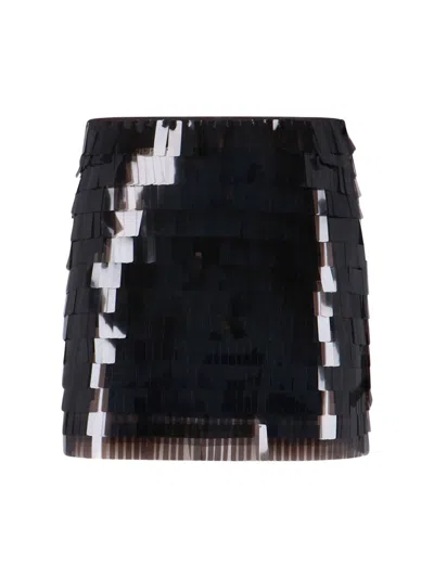 STAUD SEQUIN MINI SKIRT