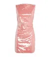 STAUD SEQUINNED ETON MINI DRESS