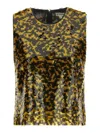 Staud Seraphina Sequin-embellishment Sleeveless Top In Multi