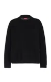 Staud Serrano Cashmere Sweater In Black