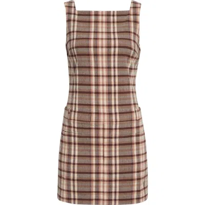 Staud Shea Shift Dress In Multi