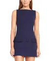 Staud Navy Sheila Minidress In Navy
