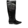 Staud Leather Boots In Black