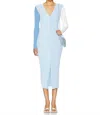 Staud Shoko Dress In Periwinkle In Blue