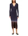 Staud Shoko Sweater Dress In Twilight Dip Dye In Twilight Dip Dye