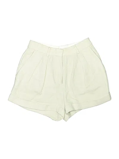 Pre-owned Staud Shorts In Ivory