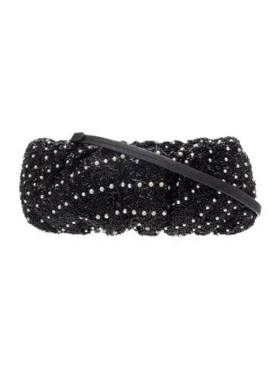 Pre-owned Staud Shoulder Bag In Black