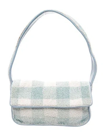 Pre-owned Staud Shoulder Bag In Blue
