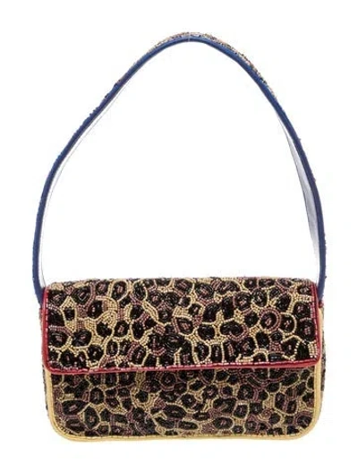Pre-owned Staud Shoulder Bag Medium In Black