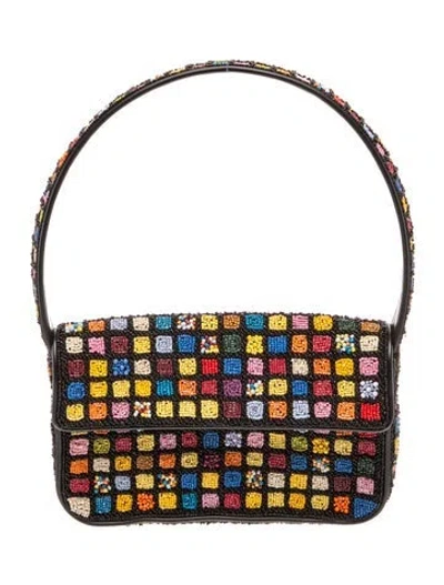 Pre-owned Staud Shoulder Bag In Multi