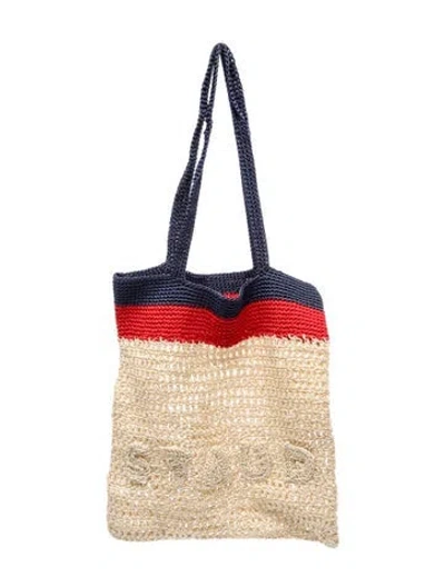 Pre-owned Staud Shoulder Bag In Neutral