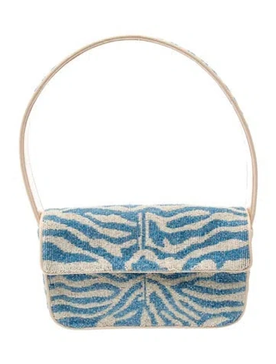 Pre-owned Staud Shoulder Bag In Neutral