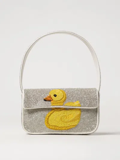 Staud Shoulder Bag  Woman Color Cream