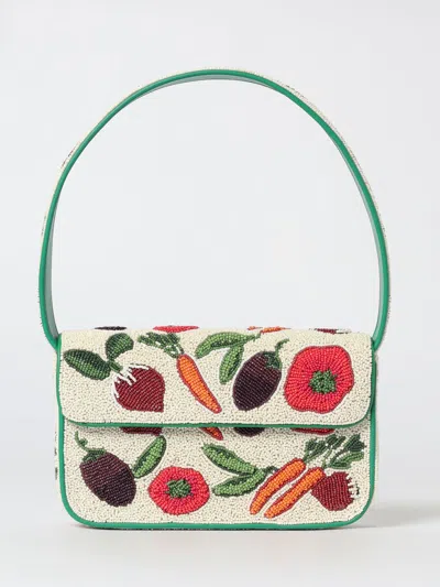 STAUD SHOULDER BAG STAUD WOMAN COLOR NUDE,436631226