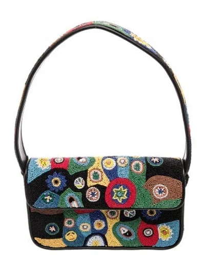 Pre-owned Staud Shoulder Bag W/ Tags In Black
