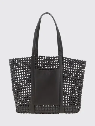 Staud Shoulder Bag Woman Color Brown In Black