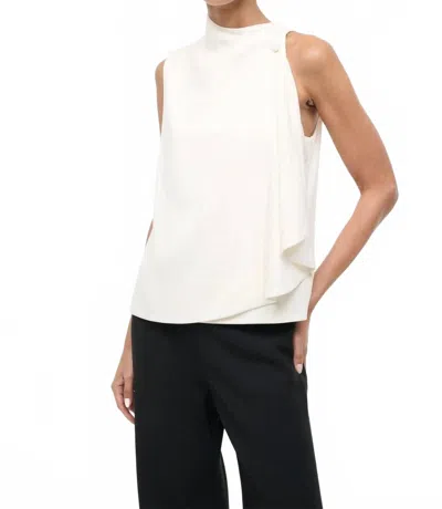 Staud Sierra Sleeveless Top In Ivory In Multi