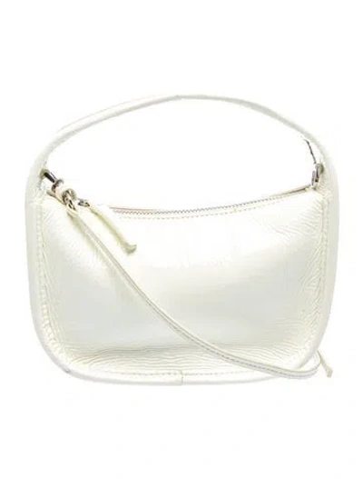 Pre-owned Staud Signature  Venice Convertible Crossbody Bag In White