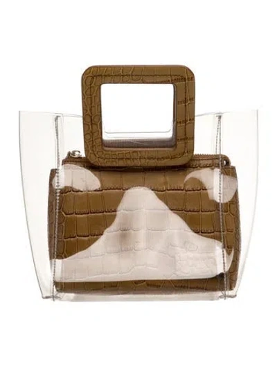Pre-owned Staud Signature Top Handle Bag In Brown