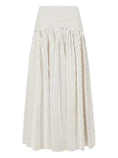 Staud Skirt In Neutral