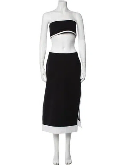 Pre-owned Staud Skirt Set In Black