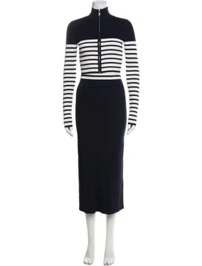 Pre-owned Staud Skirt Set In Blue