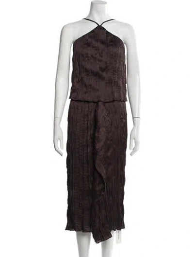 Pre-owned Staud Skirt Set In Brown