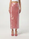 Staud Casey Skirt Sienna In Peach