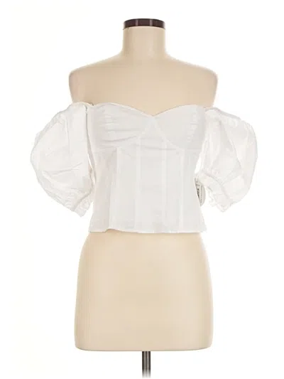 Staud Sleeveless Blouse In White