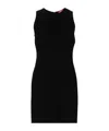 Staud Mercer Sleeveless Minidress In Black