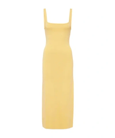 Staud Sleeveless Dress In Nude