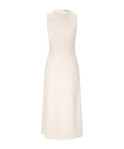 Staud Sleeveless Dress In Neutral