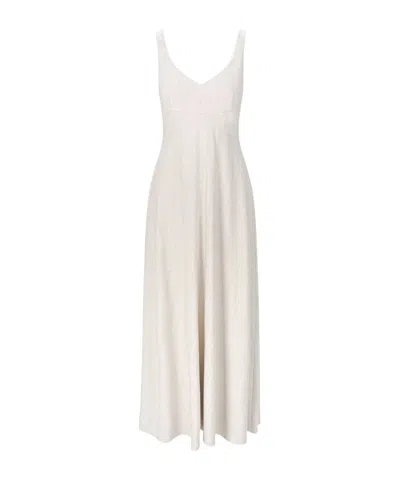 Staud Sleeveless Dress In White