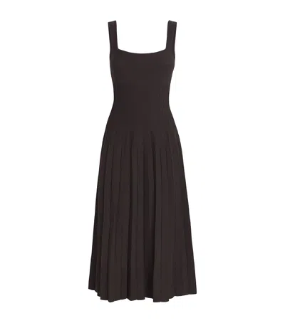 Staud Sleeveless Ellison Midi Dress