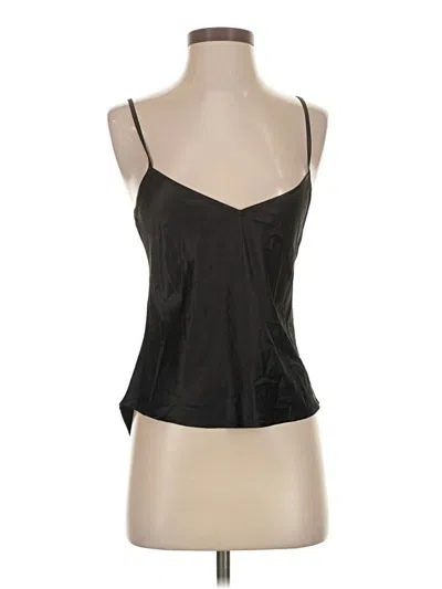 Pre-owned Staud Sleeveless Top Black Sweetheart Neckline Tops
