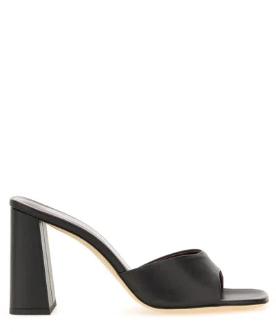 STAUD SLOANE HEELED MULES
