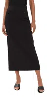 STAUD SMITH SKIRT BLACK