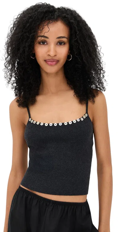 Staud Soleil Tank Nocturne In Black