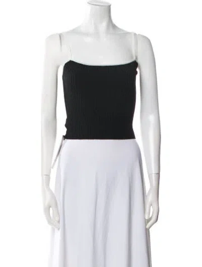 Pre-owned Staud Square Neckline Sweater In Multi
