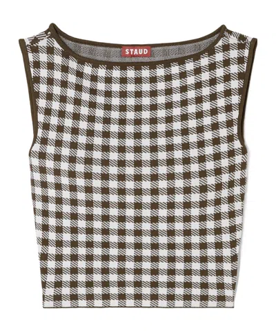 Staud Square-necked Vest In White