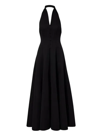 Staud Stella Maxi Dress In Black