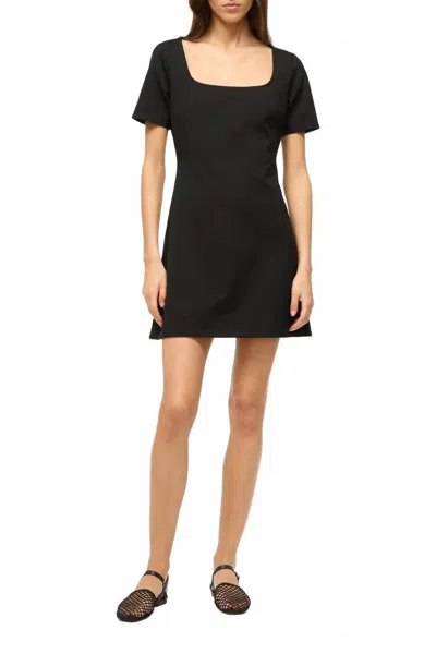 Staud Stern Dress In Black