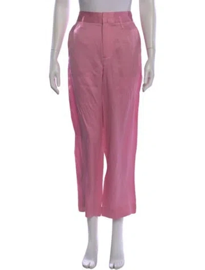 Pre-owned Staud Straight Leg Pants In Multi
