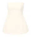 Staud Strapless Top In White