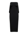 Staud Scarlett Strapless Midi Dress