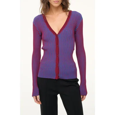 Staud Stripe Cardigan