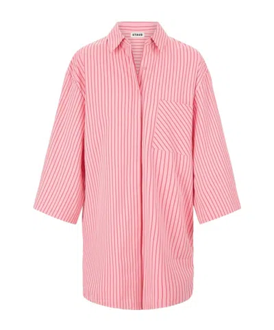 STAUD STRIPED DRESS