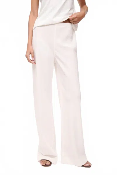 Staud Stroll Pant In Ivory In Multi