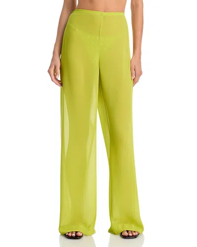 Staud Stroll Pants Swim Cover-up In Multi